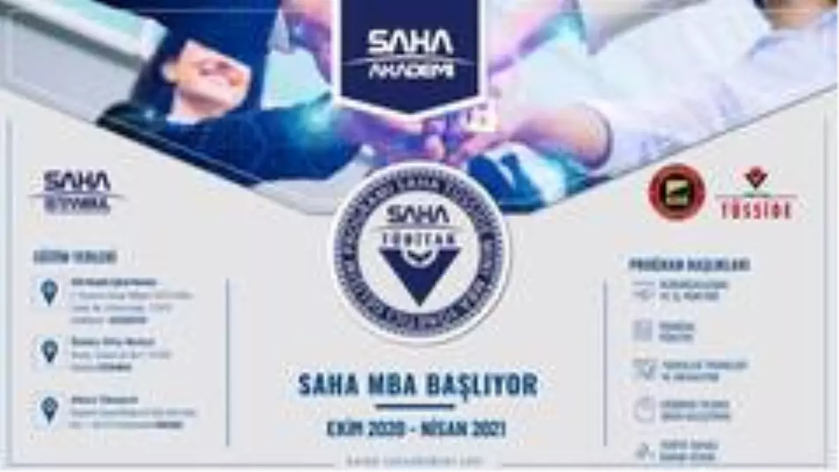 GSO ve saha İstanbul işbirliğinde saha MBA programı kayıtları devam ediyor