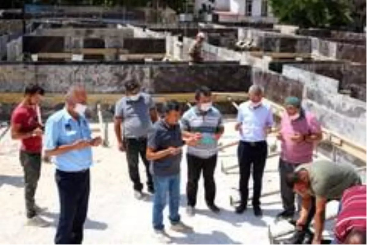 Kazancı'ya yapılacak tekstil atölyesinin temeli törenle atıldı