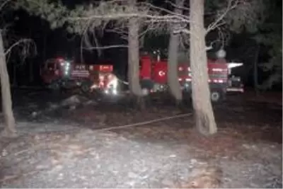 Kazdağlarında orman yangını Kazdağlarında orman yangını