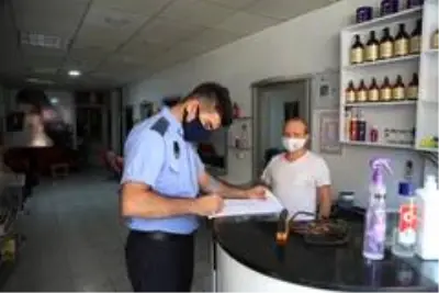 Korona virüse karşı denetimler aralıksız devam ediyor Korona virüse karşı denetimler aralıksız devam ediyor