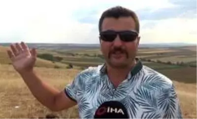 Köylüler, Yunanistan'ın burnunun dibine dev Türk bayrağı dikti Köylüler, Yunanistan'ın burnunun dibine dev Türk bayrağı dikti