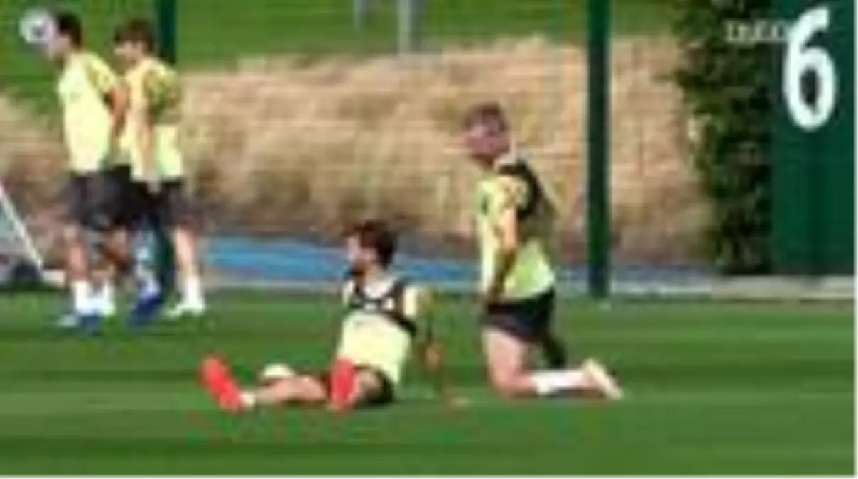 Manchester City Lizbon Öncesi Antrenman Yaptı