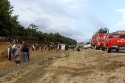 Muğla'daki minibüs kazasında ölü sayısı ikiye çıktı Muğla'daki minibüs kazasında ölü sayısı ikiye çıktı