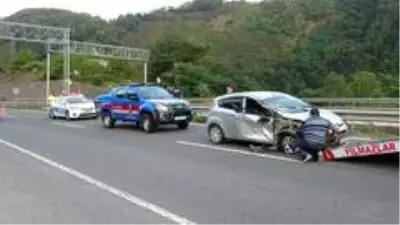 Ordu'da zincirleme trafik kazası: 2 yaralı Ordu'da zincirleme trafik kazası: 2 yaralı