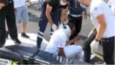 Otogardaki bir araçta darbedilerek, aşağı atıldı Otogardaki bir araçta darbedilerek, aşağı atıldı
