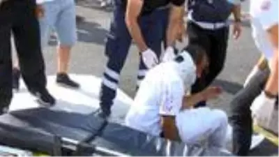 Otogardaki bir araçta darbedilerek, aşağı atıldı Otogardaki bir araçta darbedilerek, aşağı atıldı