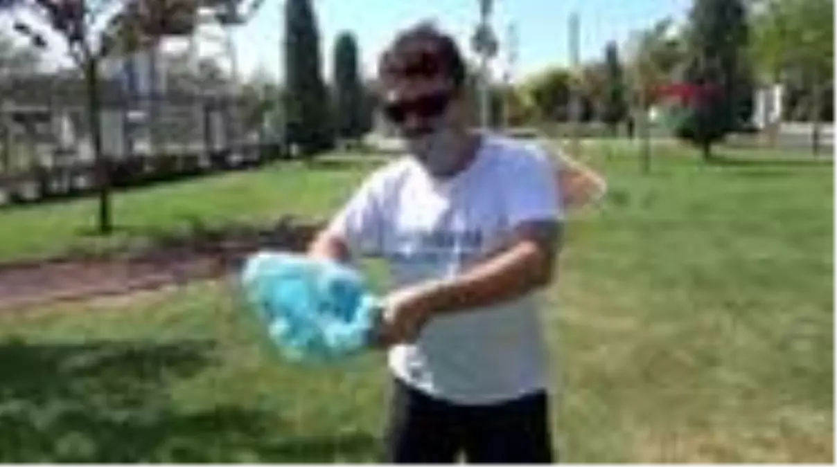 Plogging yapan öğretim üyesi: Üç çöpten bir tanesi 'maske'