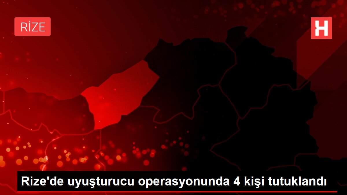 Son dakika haber... Rize'de uyuşturucu operasyonunda 4 kişi tutuklandı Son dakika haber... Rize'de uyuşturucu operasyonunda 4 kişi tutuklandı