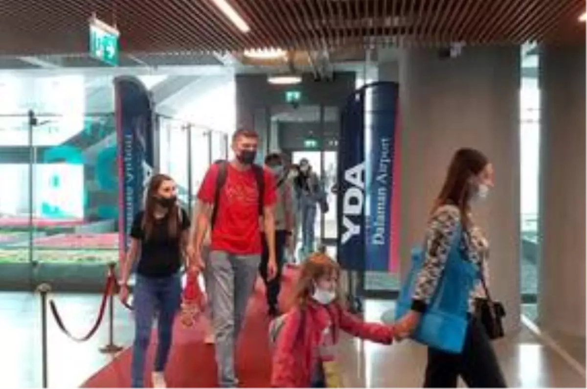 Rus turistler Muğla'da….