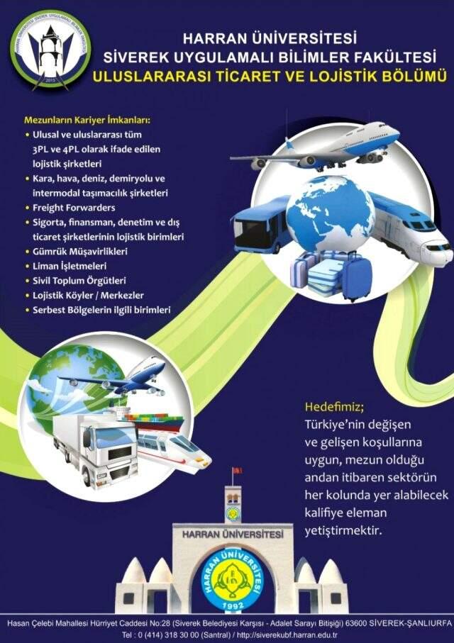 Siverek Uygulamalı Bilimler Fakültesi, Uluslararası Ticaret ve Lojistik Bölümü'nü tercih eden 5 öğrenciye burs verecek Siverek Uygulamalı Bilimler Fakültesi, Uluslararası Ticaret ve Lojistik Bölümü'nü tercih eden 5 öğrenciye burs verecek