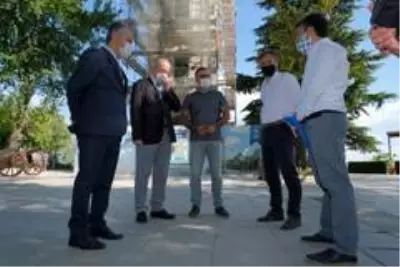 Tarihi Saat Kulesi eski ihtişamına kavuşuyor Tarihi Saat Kulesi eski ihtişamına kavuşuyor