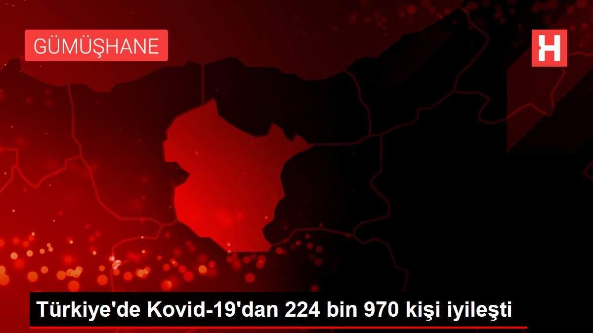 Türkiye'de Kovid-19'dan 224 bin 970 kişi iyileşti Türkiye'de Kovid-19'dan 224 bin 970 kişi iyileşti