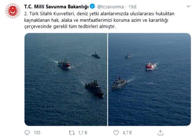 Türkiye-Yunanistan gerginliğinde Akdeniz'de sular ısınıyor! Türk savaş gemileri sahaya indi Türkiye-Yunanistan gerginliğinde Akdeniz'de sular ısınıyor! Türk savaş gemileri sahaya indi