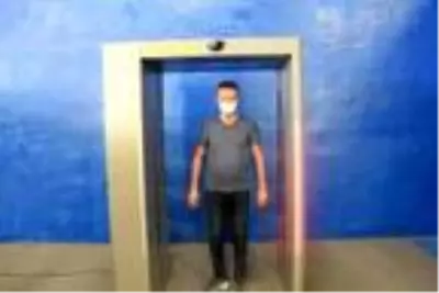Ürettikleri dezenfeksiyon tünellerini 12 ülkeye ihraç ediyorlar Ürettikleri dezenfeksiyon tünellerini 12 ülkeye ihraç ediyorlar