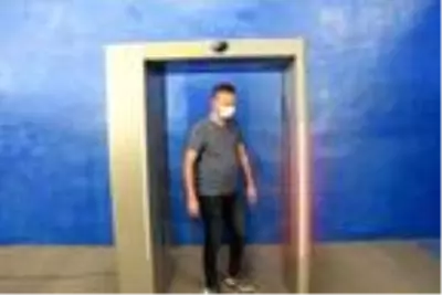 Ürettikleri dezenfeksiyon tünellerini 12 ülkeye ihraç ediyorlar Ürettikleri dezenfeksiyon tünellerini 12 ülkeye ihraç ediyorlar
