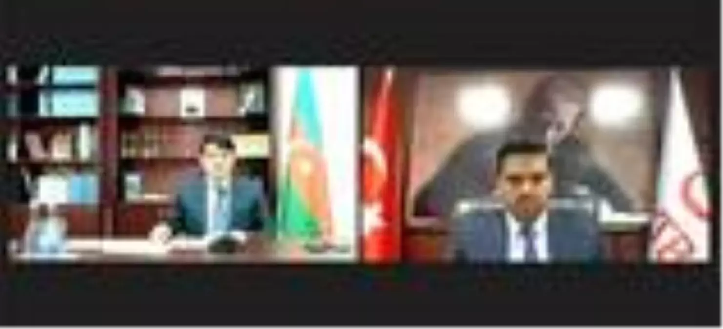 YTB Başkanı Eren, Azerbaycan Diaspora İş Üzre Devlet Komitesi Başkanı Muradov ile online toplantı...