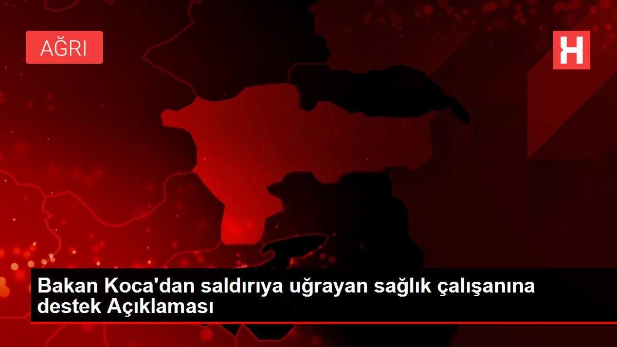 Son dakika haberi | Bakan Koca'dan saldırıya uğrayan sağlık çalışanına destek Açıklaması Son dakika haberi | Bakan Koca'dan saldırıya uğrayan sağlık çalışanına destek Açıklaması