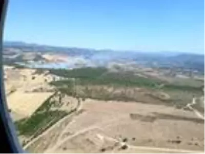 Son dakika haber: Çanakkale'de orman yangını Son dakika haber: Çanakkale'de orman yangını