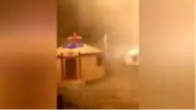 Çin'de dev hortum kamerada Çin'de dev hortum kamerada
