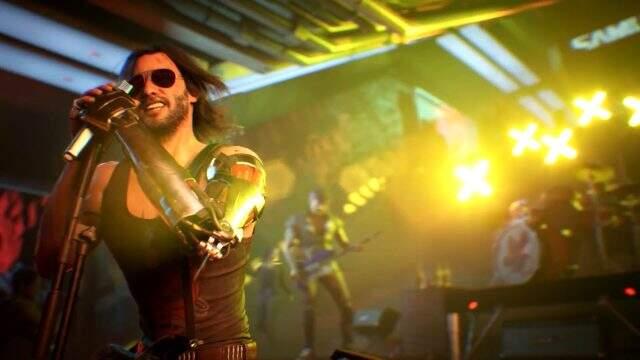 Cyberpunk 2077'den yeni fragman ve oyun müziği geldi | Keanu Reeves Samurai grubunun solisti rolü ile beğenildi