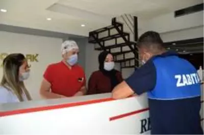 Ereğli'de berber, kuaför ve güzellik salonlarına denetleme Ereğli'de berber, kuaför ve güzellik salonlarına denetleme