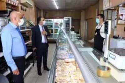 Isparta Eğirdir'de korona virüs denetimi Isparta Eğirdir'de korona virüs denetimi
