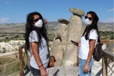 Kapadokya bölgesini 7 ayda 419 bin 905 turist ziyaret etti Kapadokya bölgesini 7 ayda 419 bin 905 turist ziyaret etti