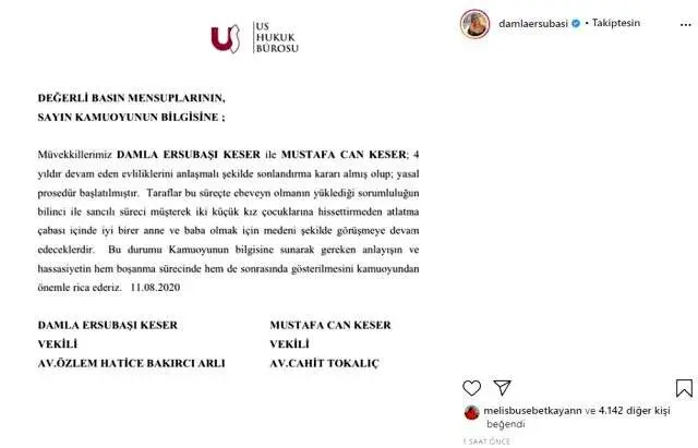 Oyuncu Damla Ersubaşı, 4 yıllık eşinden tek celsede boşanma kararı aldı Oyuncu Damla Ersubaşı, 4 yıllık eşinden tek celsede boşanma kararı aldı