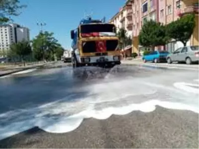 Pursaklar'ın her noktasında hijyen seferberliği Pursaklar'ın her noktasında hijyen seferberliği