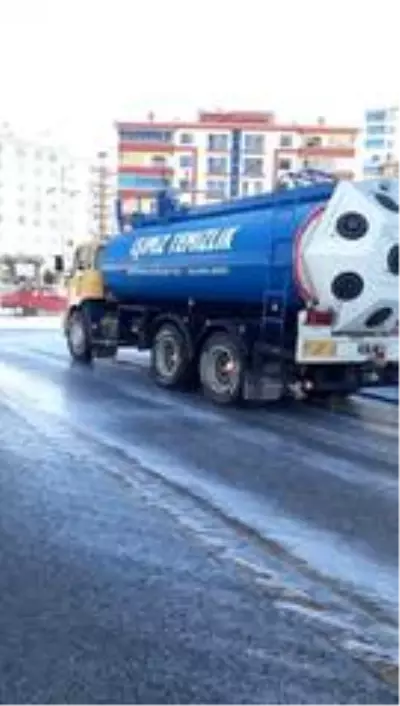 Pursaklar'ın her noktasında hijyen seferberliği Pursaklar'ın her noktasında hijyen seferberliği