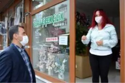 Sarıkamış'ta pandemi tedbirleri denetimi Sarıkamış'ta pandemi tedbirleri denetimi