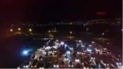 Tokat'ta arabalı açık hava sineması etkinliği Tokat'ta arabalı açık hava sineması etkinliği