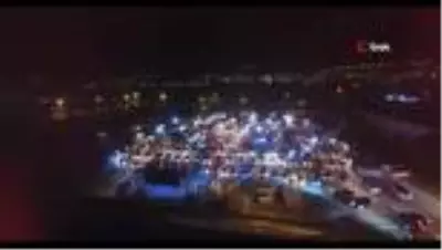 Tokat'ta arabalı sinemaya yoğun ilgi Tokat'ta arabalı sinemaya yoğun ilgi