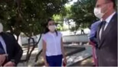 Aydın Valisi Aksoy, Germencik'te incelemelerde bulundu Aydın Valisi Aksoy, Germencik'te incelemelerde bulundu