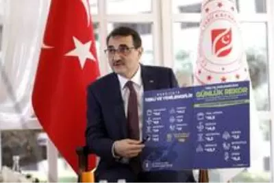 Son dakika haberi: Bakan Dönmez: 'Temel hedefimiz enerji ithalatını azaltmak' Son dakika haberi: Bakan Dönmez: 'Temel hedefimiz enerji ithalatını azaltmak'
