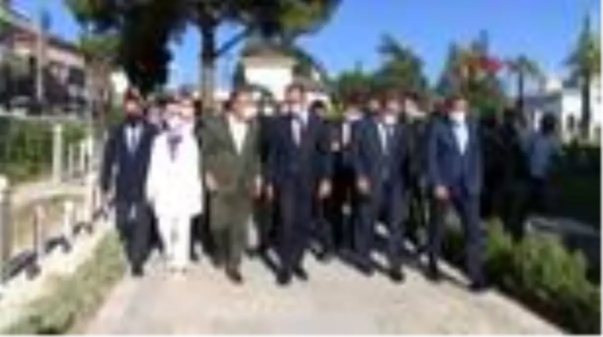 Bakan Kasapoğlu ve Bilal Erdoğan, 4'üncü Dünya Göçebe Oyunları'nın yapılacağı alanı inceledi