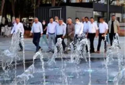 Başkan Bilgin, partisine yatırımlarını tanıttı Başkan Bilgin, partisine yatırımlarını tanıttı