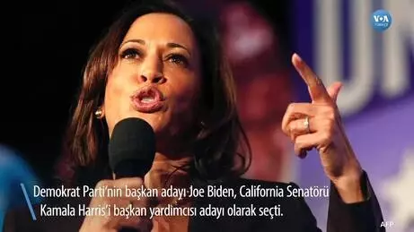 Biden'ın Seçim Yarışında Ortağı Kamala Harris Biden'ın Seçim Yarışında Ortağı Kamala Harris