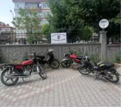 Son dakika! Çalınan motosikletler bulundu Son dakika! Çalınan motosikletler bulundu