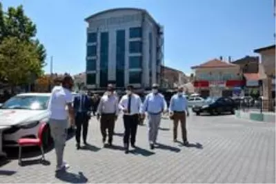 Gurbetçilere maske ve sosyal mesafe denetimi yapıldı Gurbetçilere maske ve sosyal mesafe denetimi yapıldı