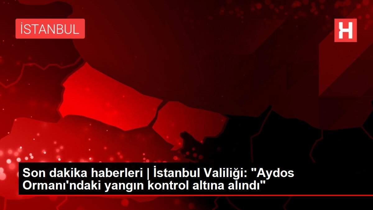 Son dakika haberleri | İstanbul Valiliği: Son dakika haberleri | İstanbul Valiliği: