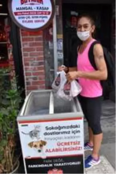 Kasaptan sokak hayvanları için örnek uygulama Kasaptan sokak hayvanları için örnek uygulama