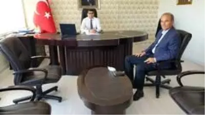 Kaymakam Dolaş'a Kızıldaş'tan hayırlı olsun ziyareti Kaymakam Dolaş'a Kızıldaş'tan hayırlı olsun ziyareti