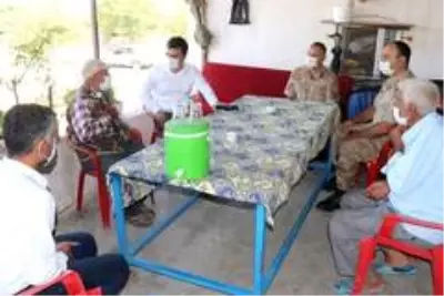 Kaymakam Soysal'dan gazilere ziyaret Kaymakam Soysal'dan gazilere ziyaret