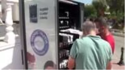 Kuşadası Belediyesi maskematikleri hizmete girdi Kuşadası Belediyesi maskematikleri hizmete girdi