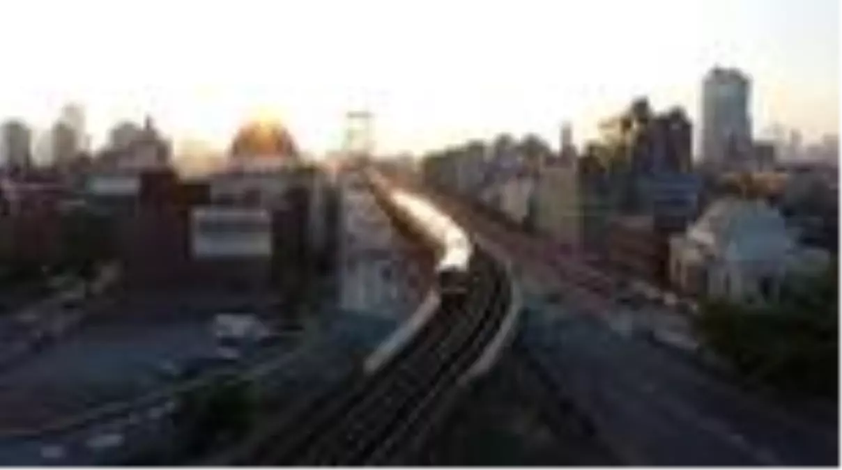 New York'ta gün batımı