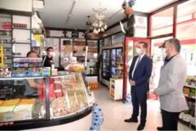 Pursaklar'da esnaf ve vatandaşlara virüs uyarısı Pursaklar'da esnaf ve vatandaşlara virüs uyarısı