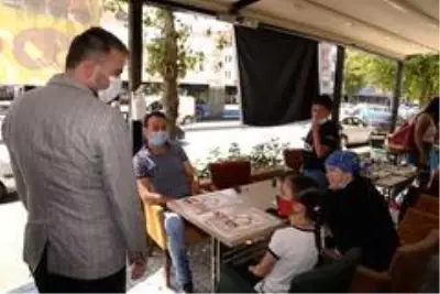 Pursaklar'da esnaf ve vatandaşlara virüs uyarısı Pursaklar'da esnaf ve vatandaşlara virüs uyarısı