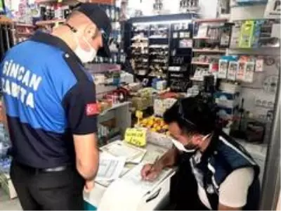 Sincan'da korona virüs denetimleri devam ediyor Sincan'da korona virüs denetimleri devam ediyor