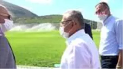 SPOR Erciyes Yüksek İrtifa Kamp Merkezi'ndeki 2 saha açılıyor SPOR Erciyes Yüksek İrtifa Kamp Merkezi'ndeki 2 saha açılıyor